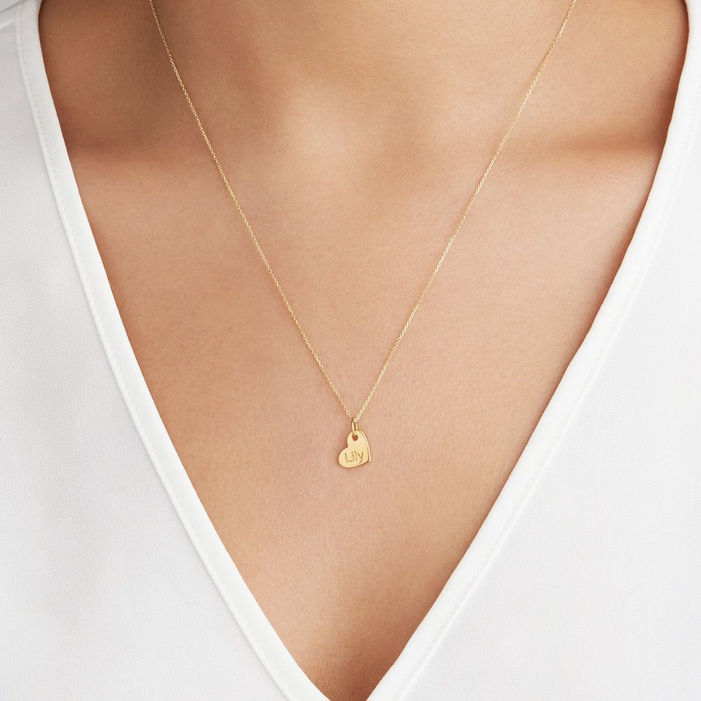 Personalized Heart Name Necklace