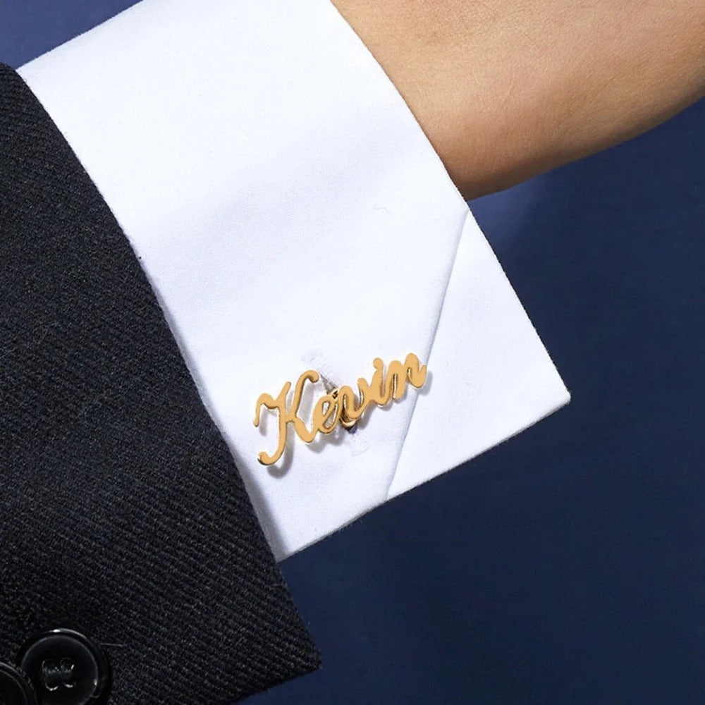 Personalized Name Cufflinks Perfect for groomsmen gifts