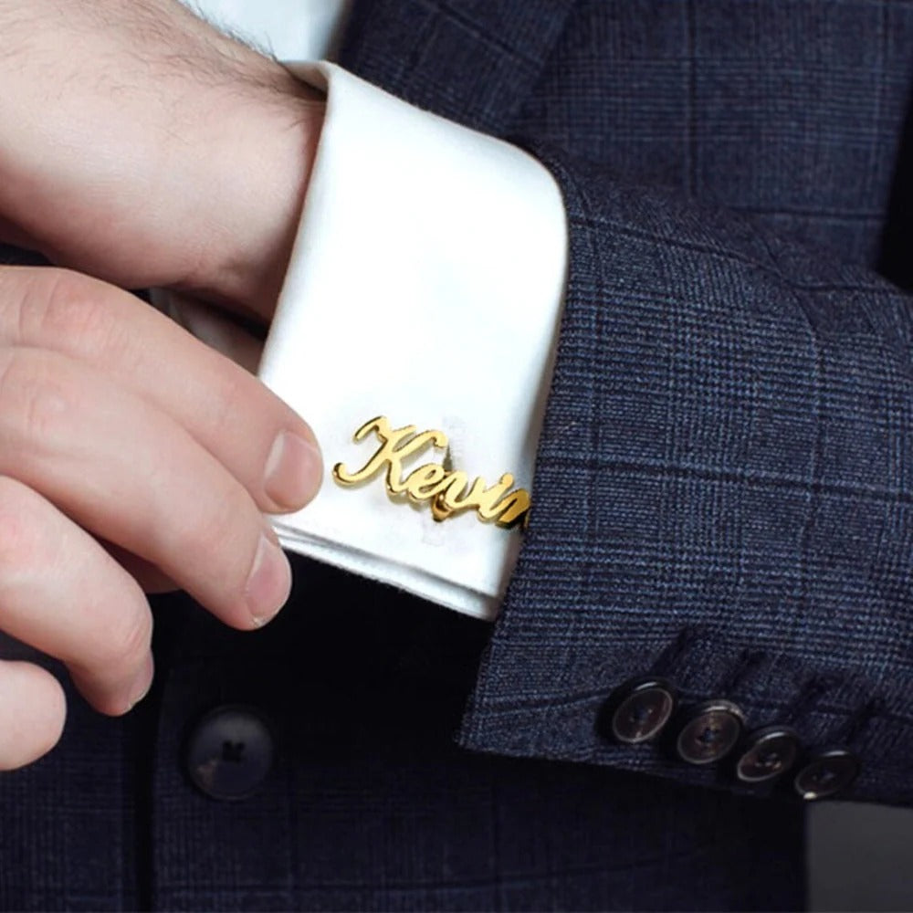 Personalized Name Cufflinks Perfect for groomsmen gifts