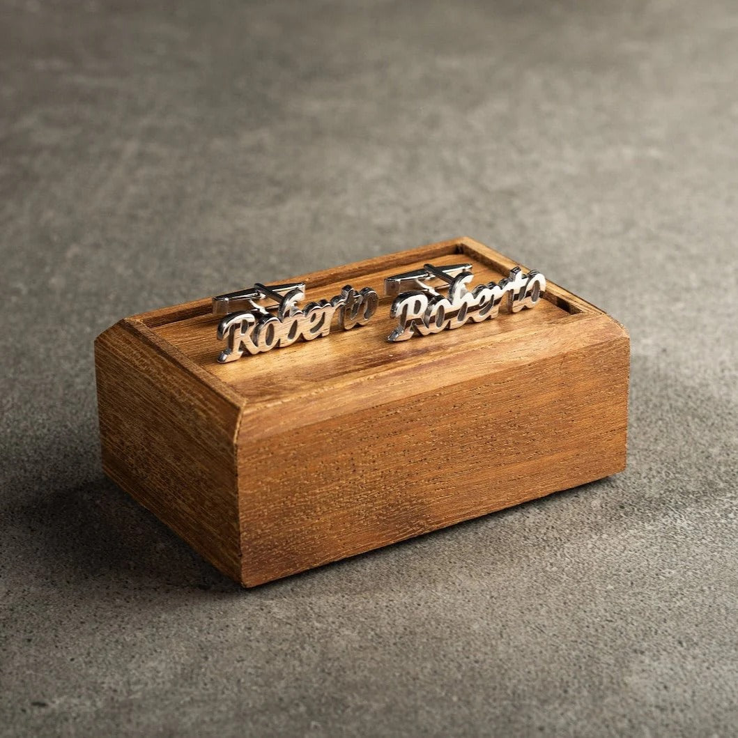 FATHER GIFT - Personalized Cufflinks
