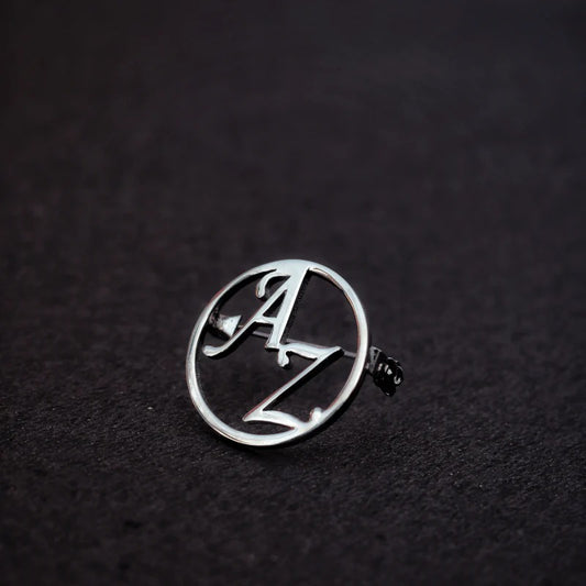 Personalized Initial Brooch
