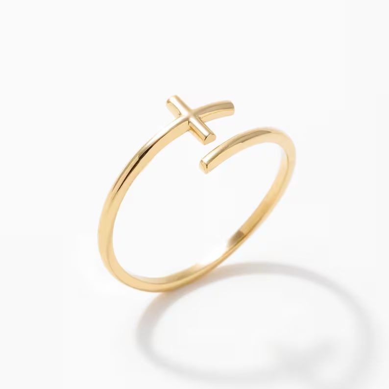 Cross Wrap Ring Christmas Gift