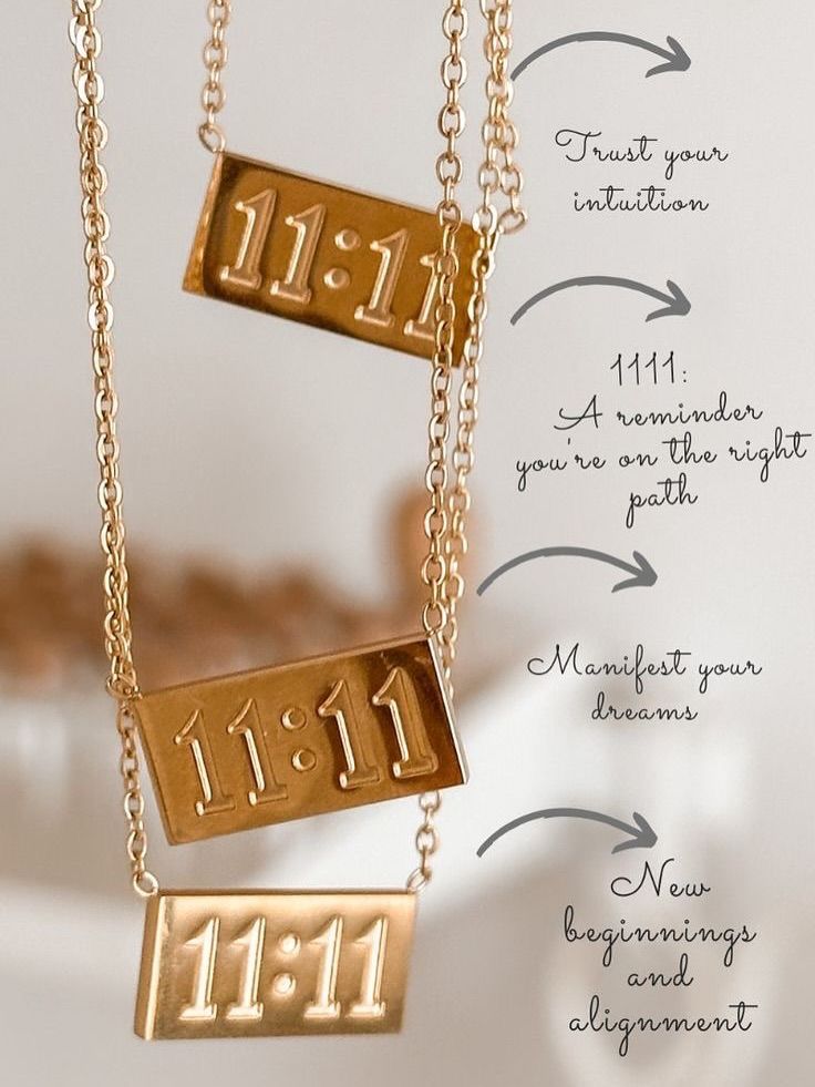 11:11 Angel Number Necklace