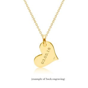 Personalized Heart Name Necklace