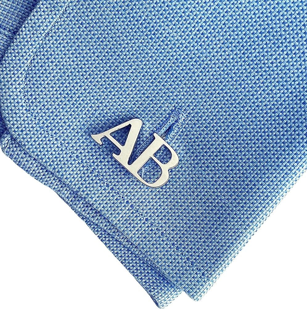 Personalized Initial Letter Name Cufflinks