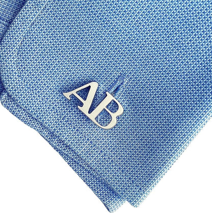 Personalized Initial Letter Name Cufflinks