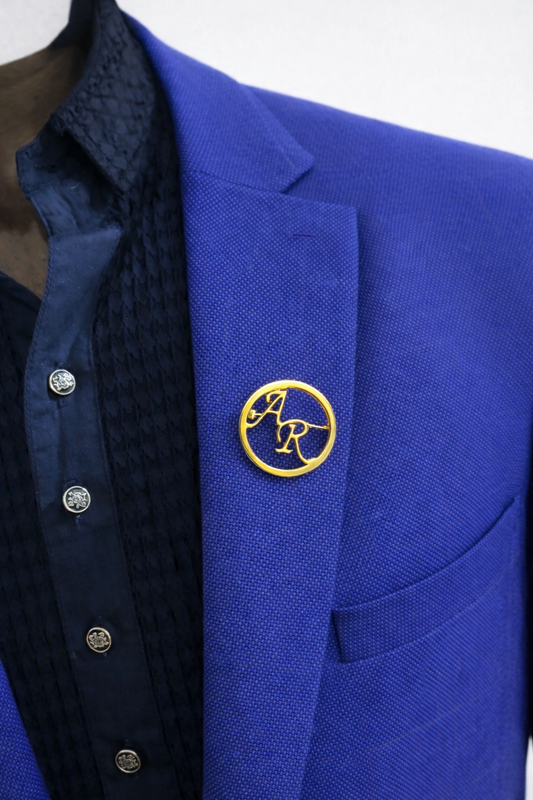 Personalized Initial Brooch