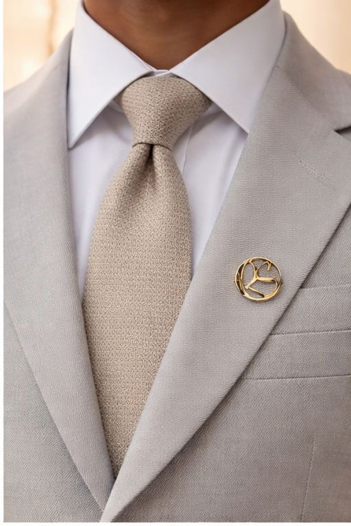 Personalized Initial Brooch
