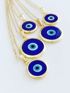 Evil eye necklace