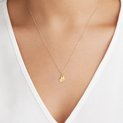 Personalized Heart Name Necklace