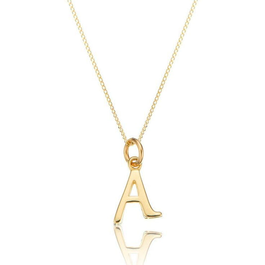 Initial letter necklace