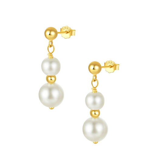 Golden grace pearl drops