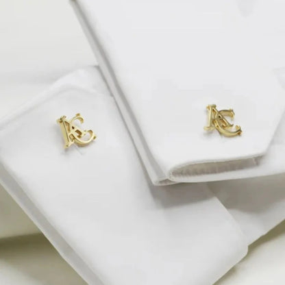 Personalized Initial Cufflinks