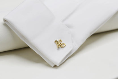 Personalized Initial Cufflinks