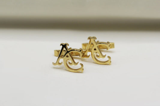 Personalized Initial Cufflinks