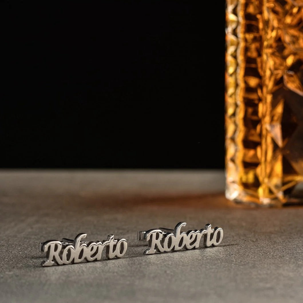 FATHER GIFT - Personalized Cufflinks