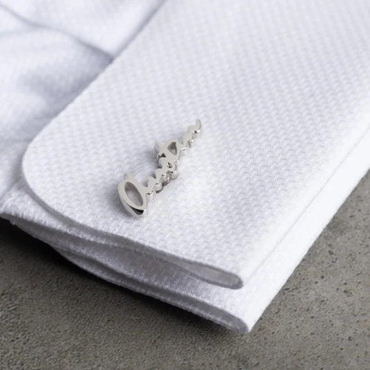 Personalized Signature Style Name Cufflinks