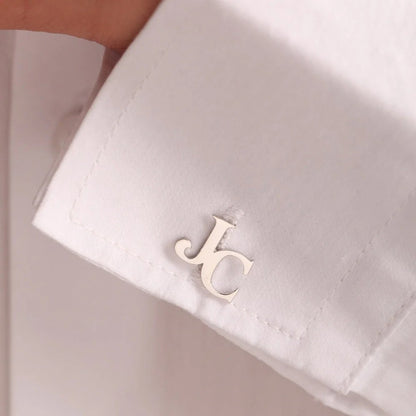 Personalized Initial Letter Name Cufflinks