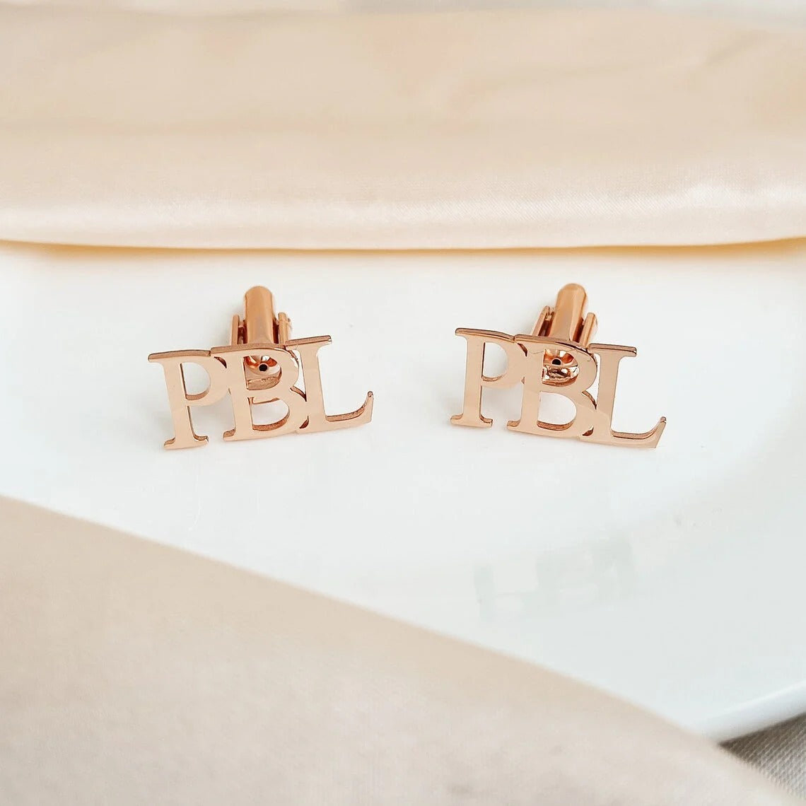 Personalised Initial Letter Name Cufflinks
