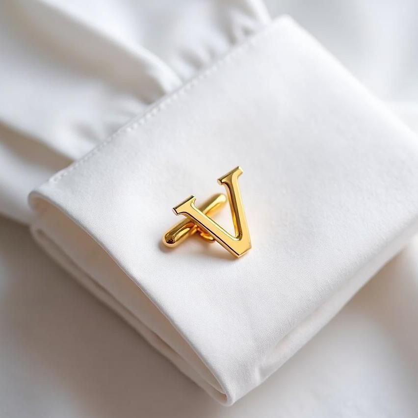 Custom Initial Cufflinks Perfect For Wedding Gift