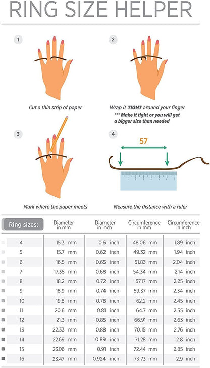 925 Silver Solitaire ring