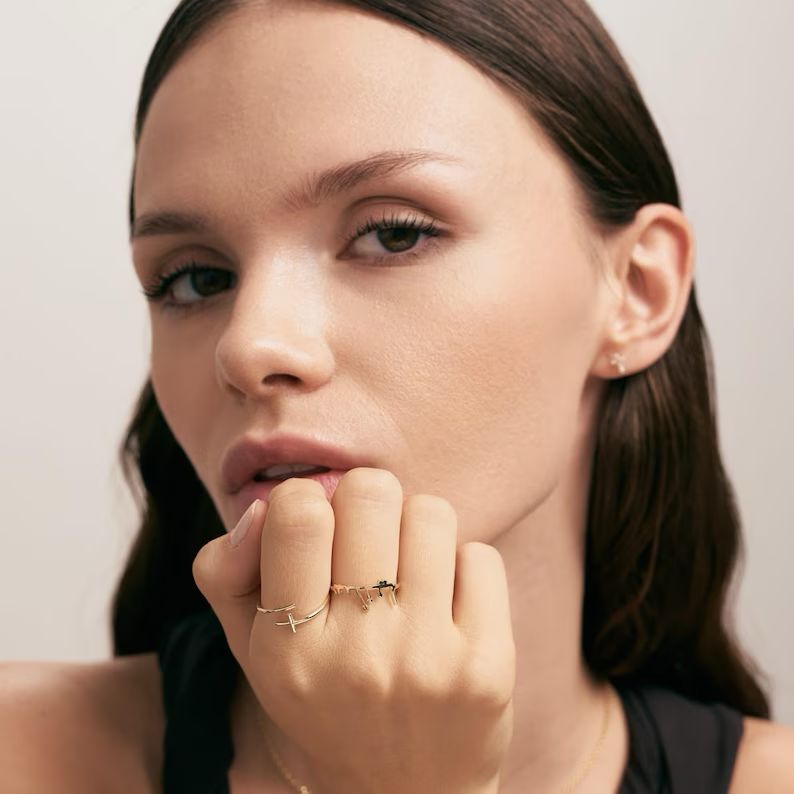 Cross Wrap Ring Christmas Gift