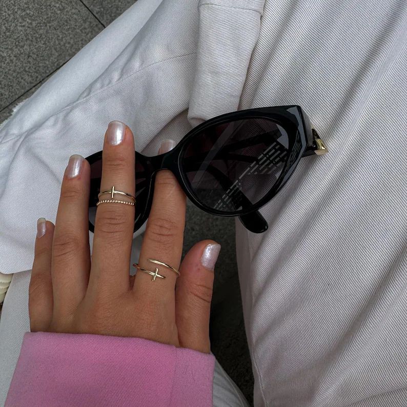 Cross Wrap Ring Christmas Gift