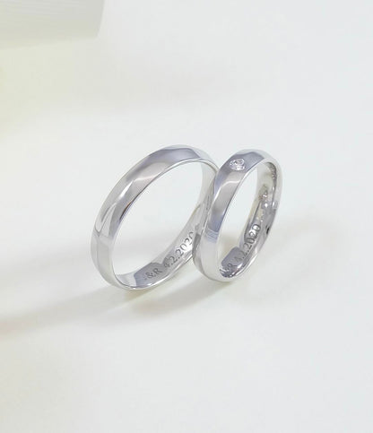925 silver Customise couple ring