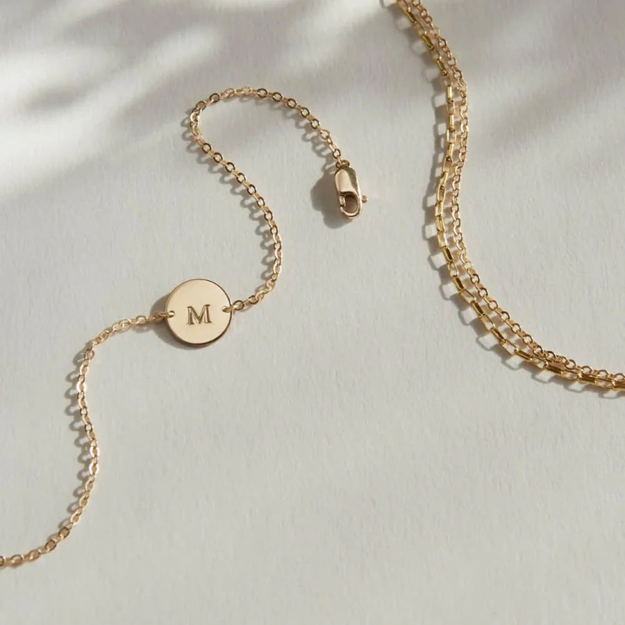 Initial bracelet