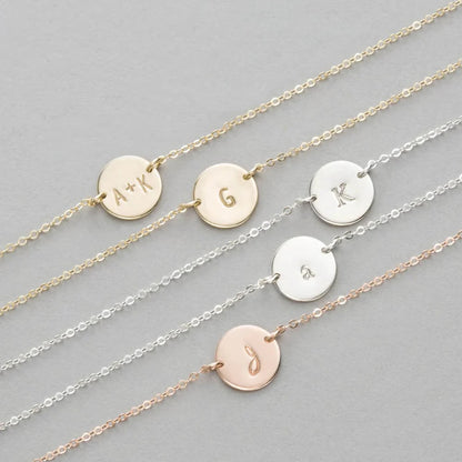 Initial bracelet